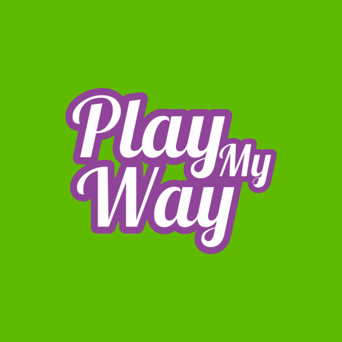 Illustration with the Play My Way logo